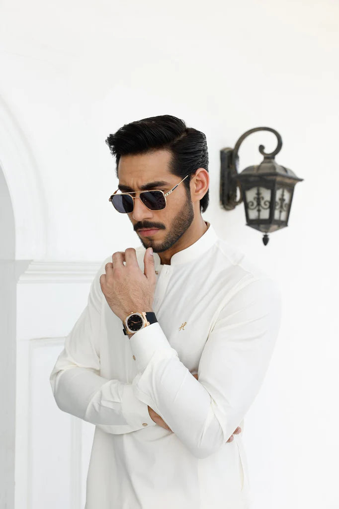 HUMAYUN ALAMGIR (MENSWEAR) - Black Plain