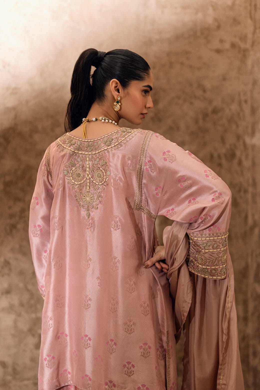 KOMAL LAKHANI- Pink Tie Dye