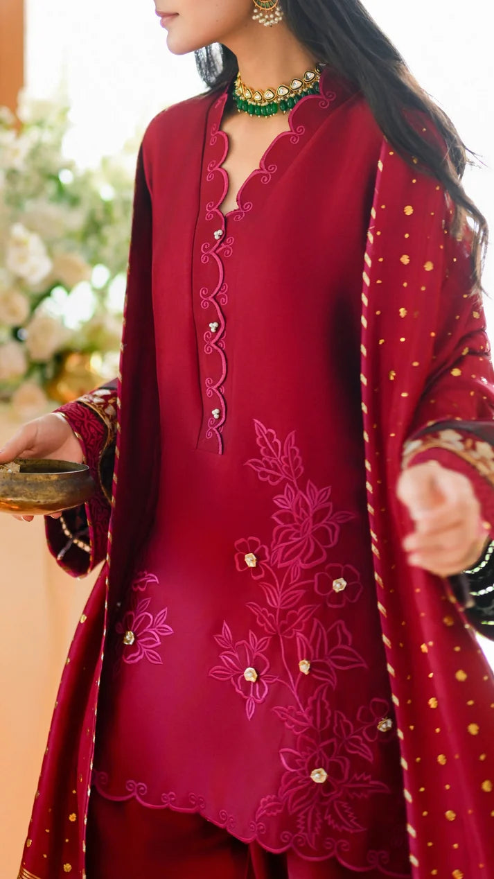 ZAH STUDIO- Inaya kurta and shalwar
