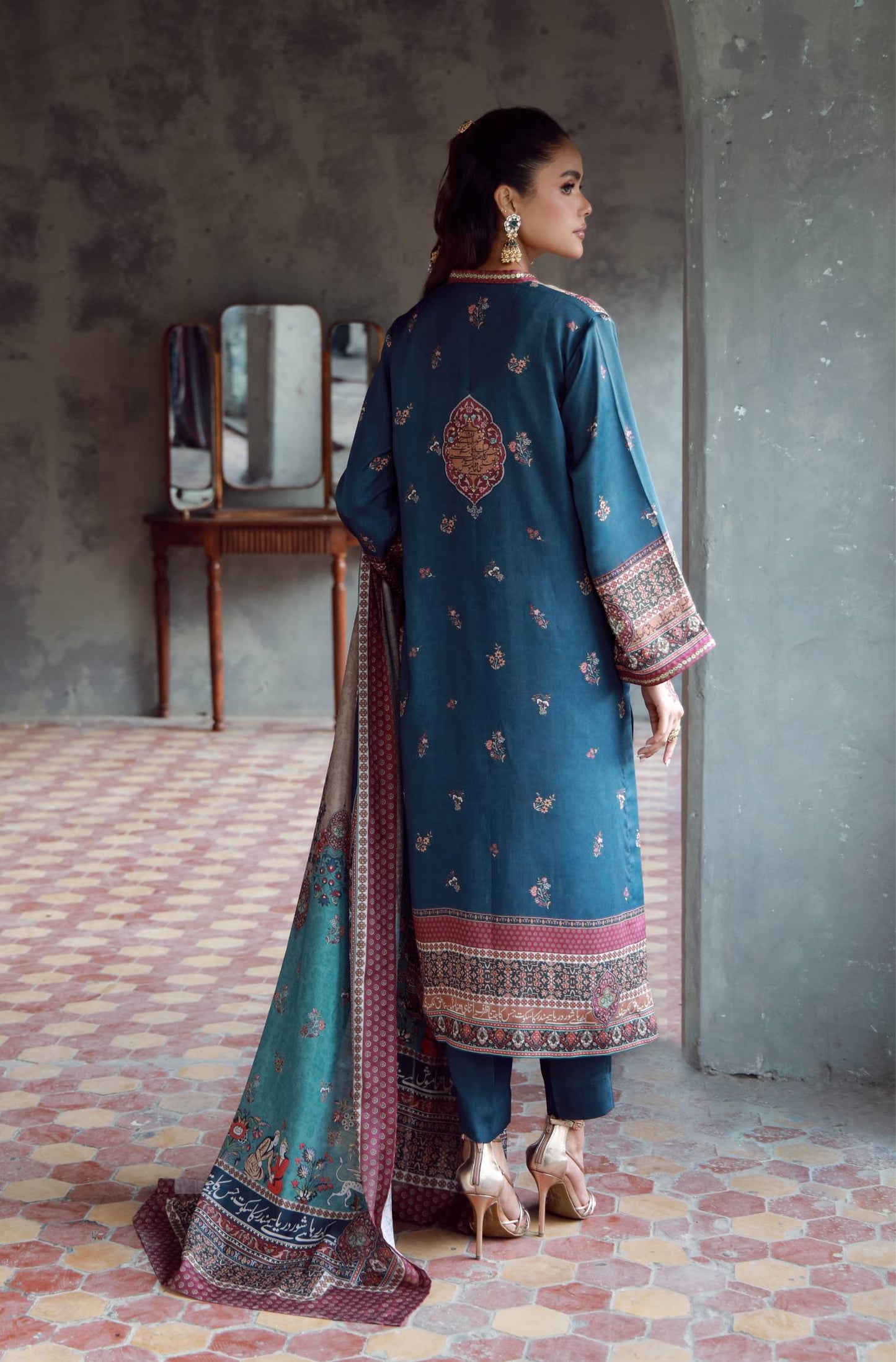 Manto - Nageen Co-ord set Dupatta