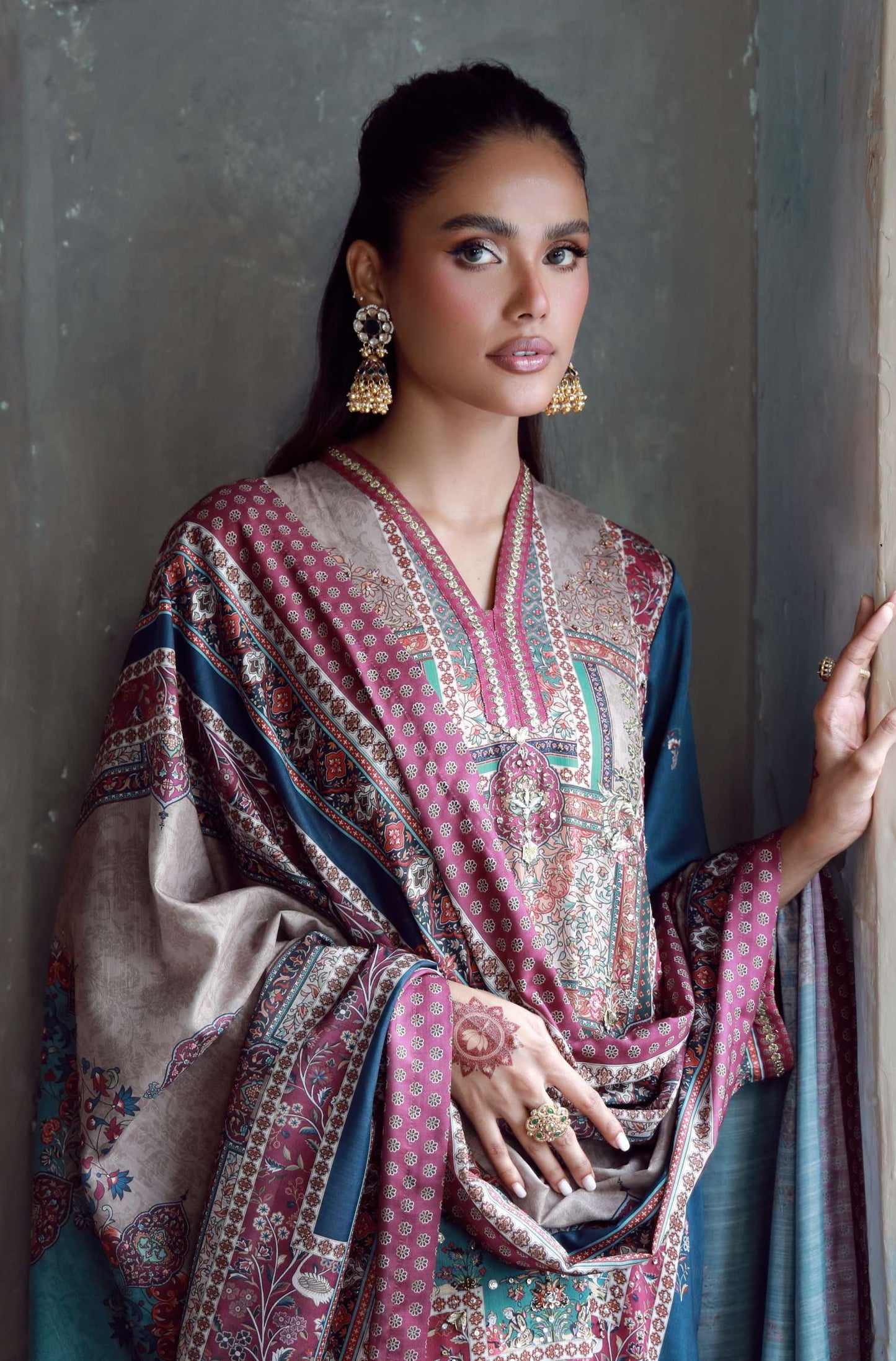 Manto - Nageen Co-ord set Dupatta