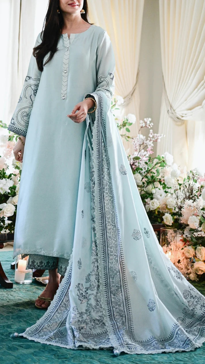 ZAH STUDIO- Mahra set and Duppatta