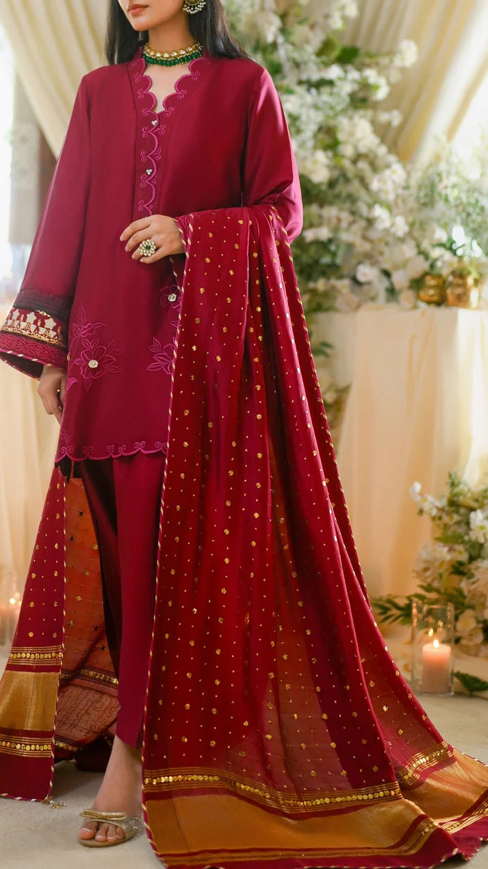 ZAH STUDIO- Inaya kurta and shalwar