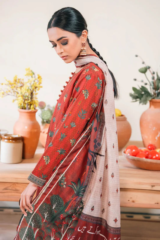 Manto - Gulzaar Maroon (Dupatta)