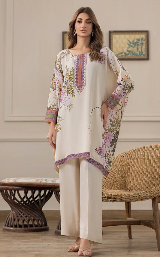 THREADS AND MOTIFS - Printed Poncho