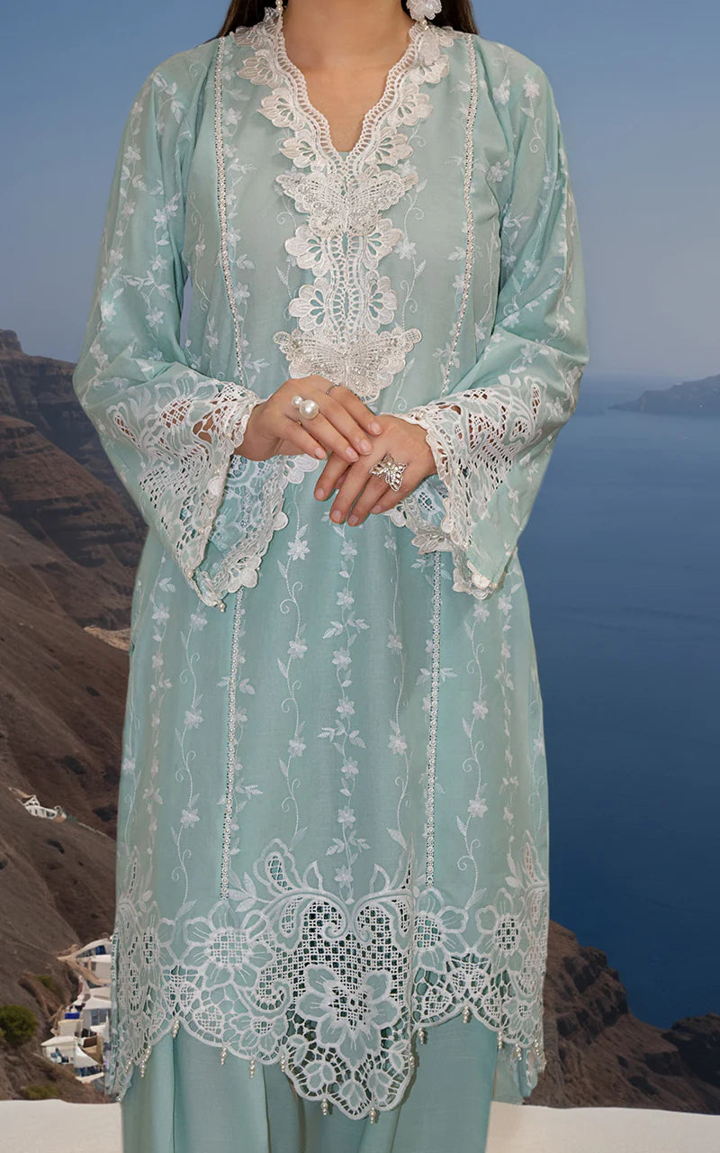 THREADS AND MOTIFS - Ice Blue Color