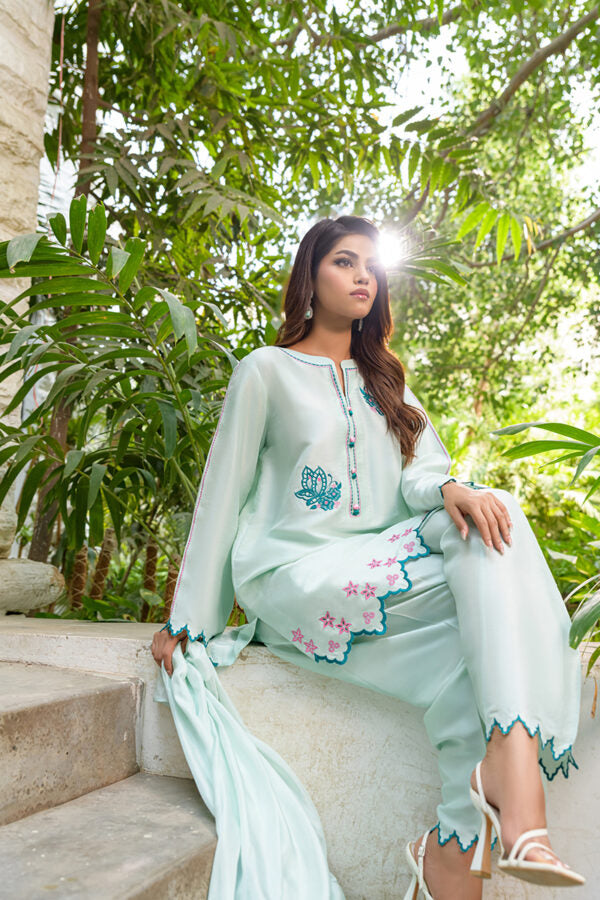 AMNA IQBAL - Mint butterfly