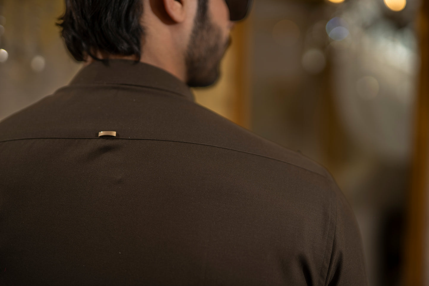 KUNZUL CHANNAR - Choco brown kurta trouser