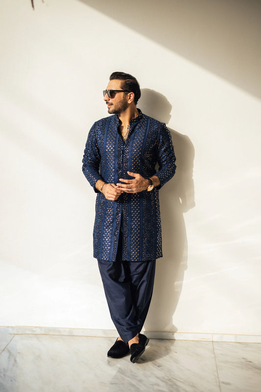 HUMAYUN ALAMGIR (MENSWEAR) - Blue Sequence