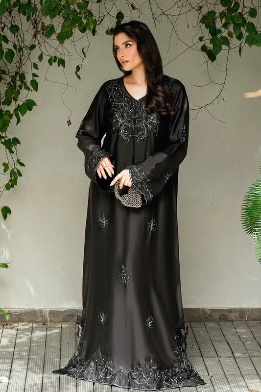 NIMRA KASHIF - Espresso Kaftan