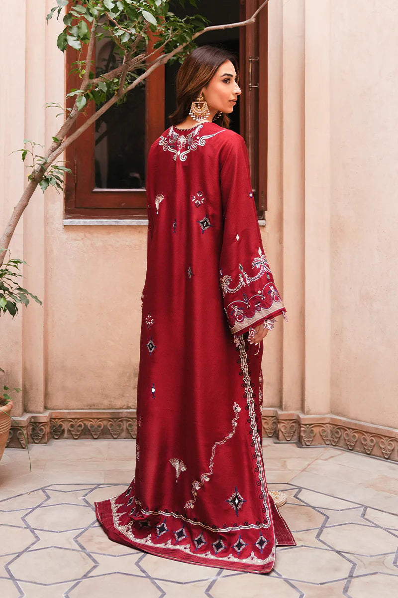 SUMAIRA KHANANI - Ruksar Red