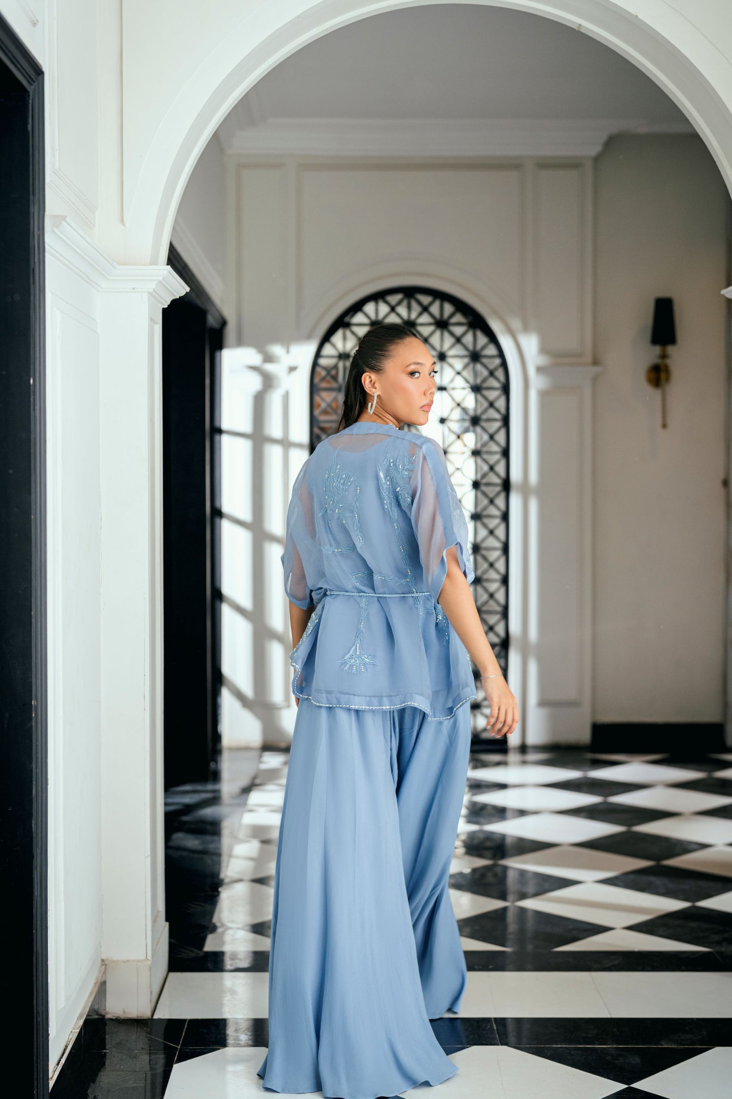 FARAH ZUBAIR - Light Blue