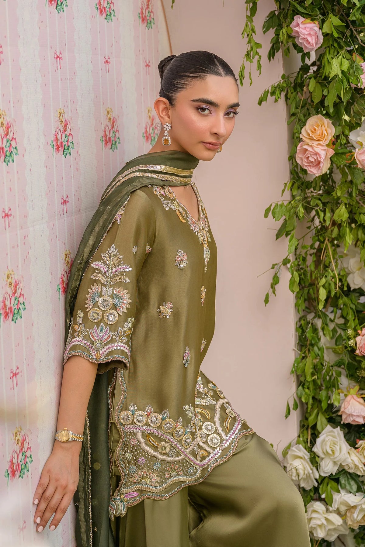FLAIRS STUDIO-Earthy green