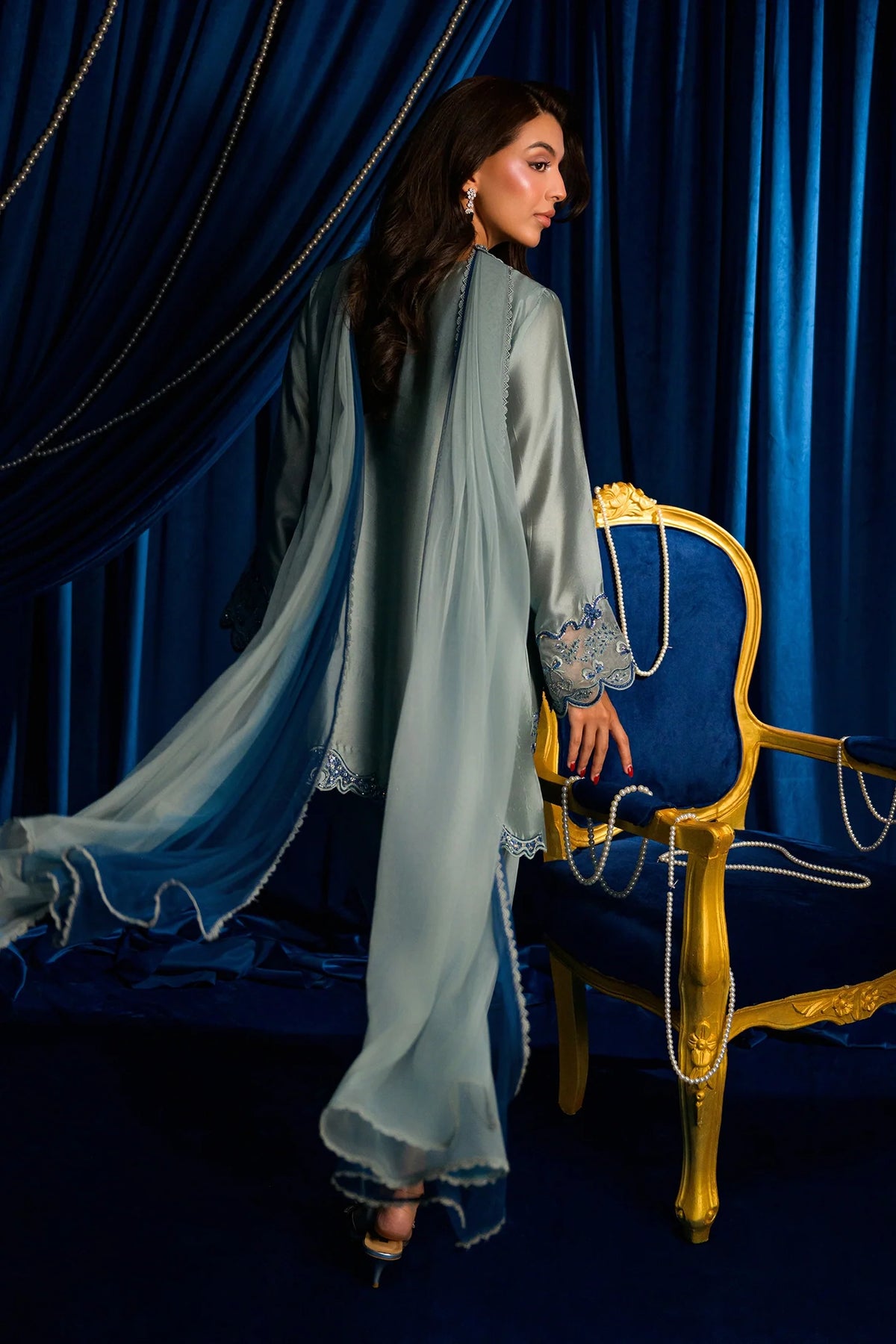 FLAIRS STUDIO-  Fern Blue