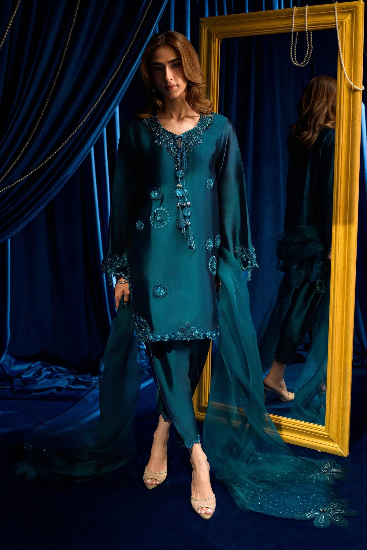 FLAIRS STUDIO -Teal affair
