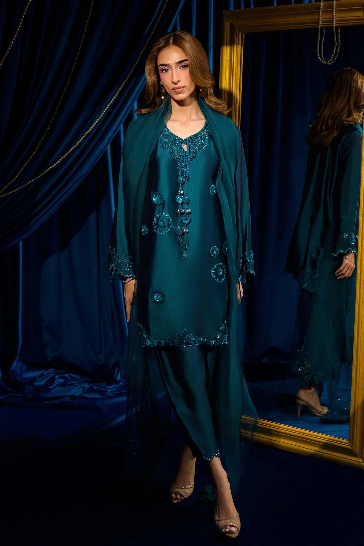 FLAIRS STUDIO -Teal affair
