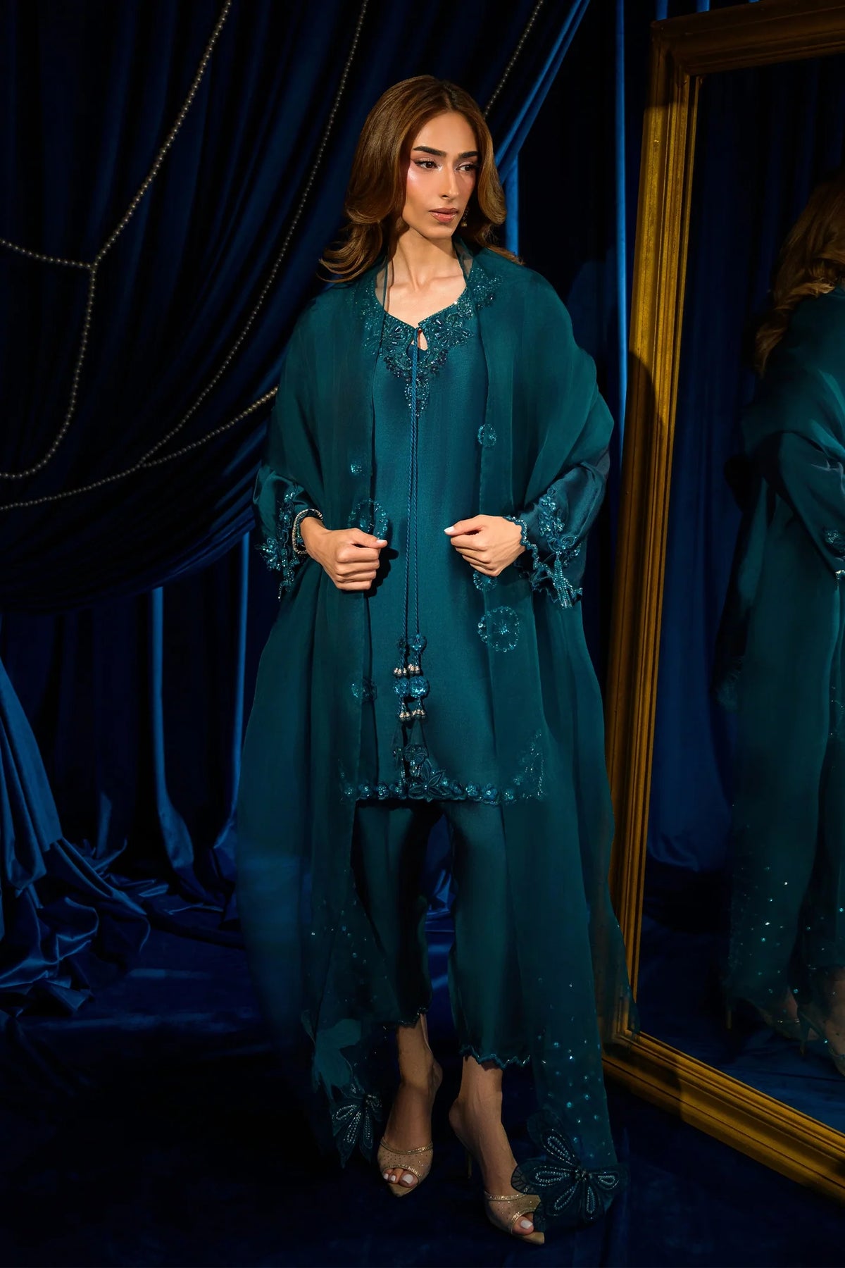 FLAIRS STUDIO -Teal affair