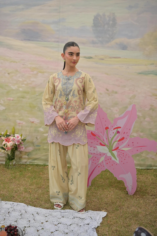 ZABRIC BY ZULEKHA AND SANA - Creme Brulle