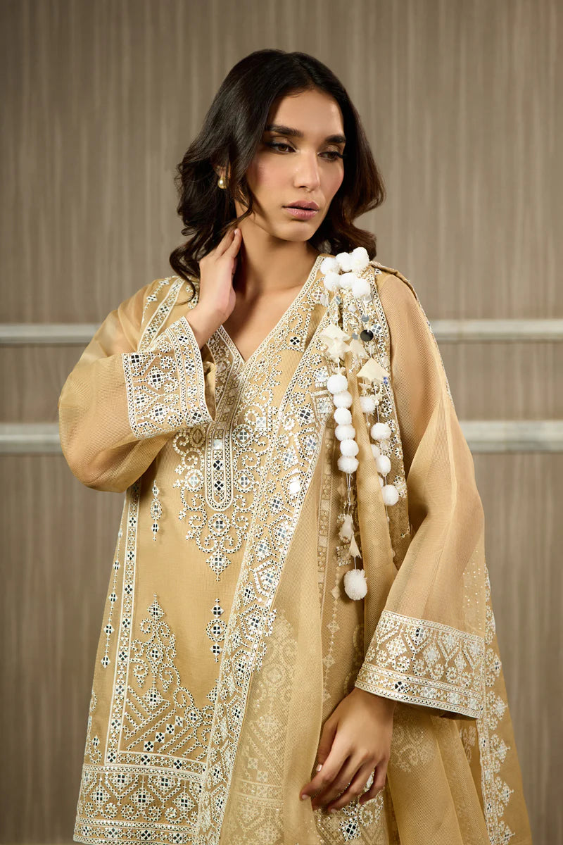 ALEENA FAREENA - Beige Silver