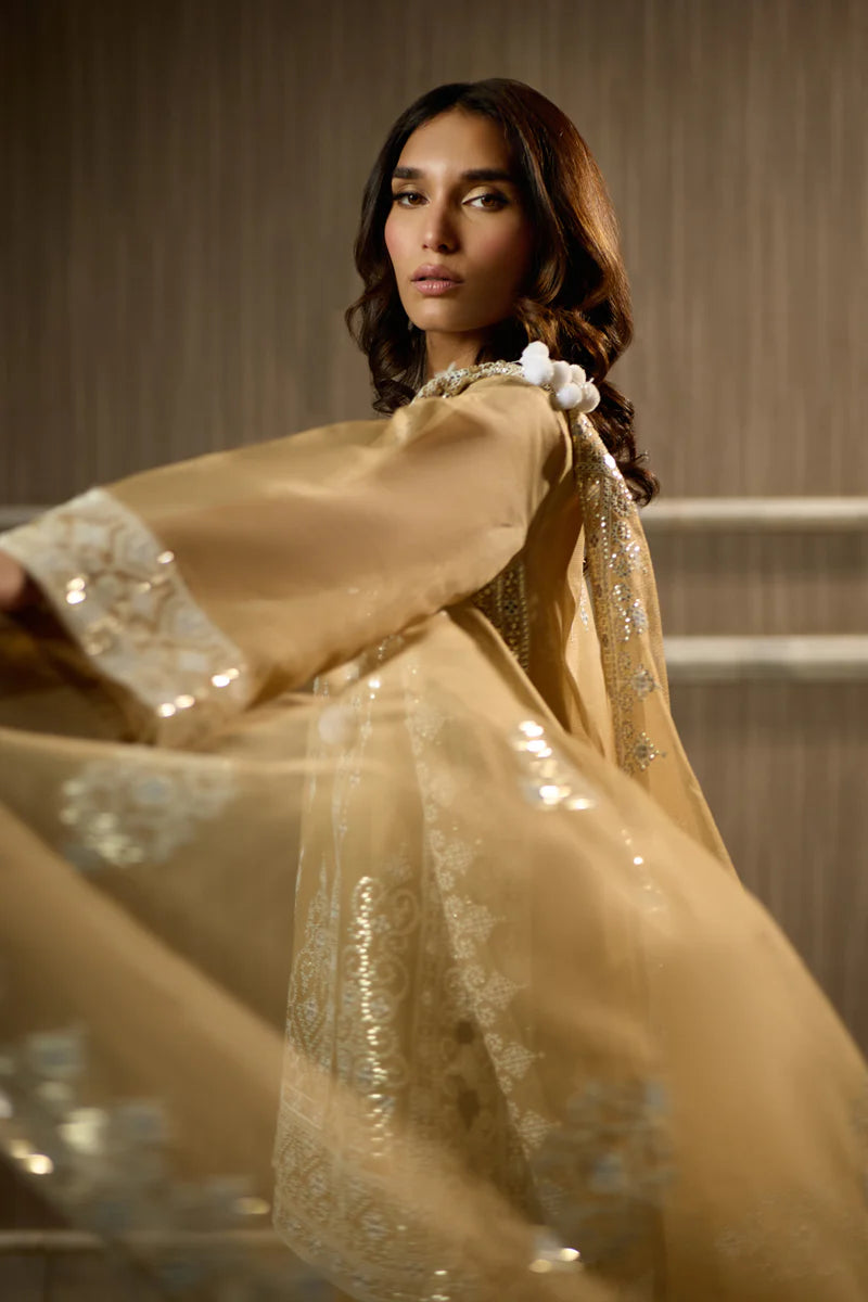 ALEENA FAREENA - Beige Silver