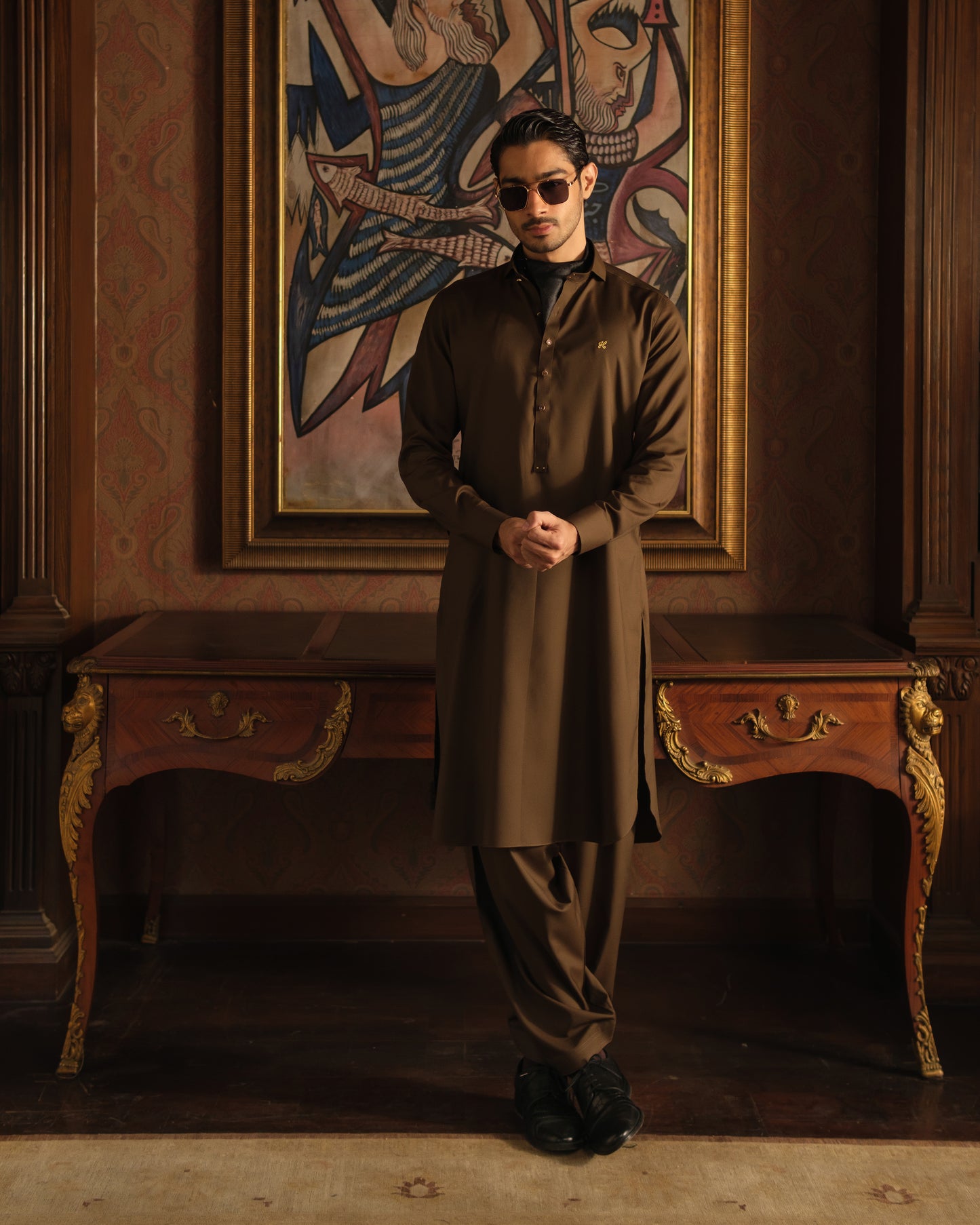 HUMAYUN ALAMGIR (MENSWEAR) - Dark Brown