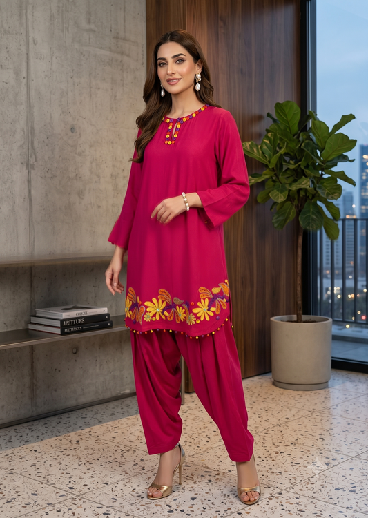 MARIA RAO - Pink colourful