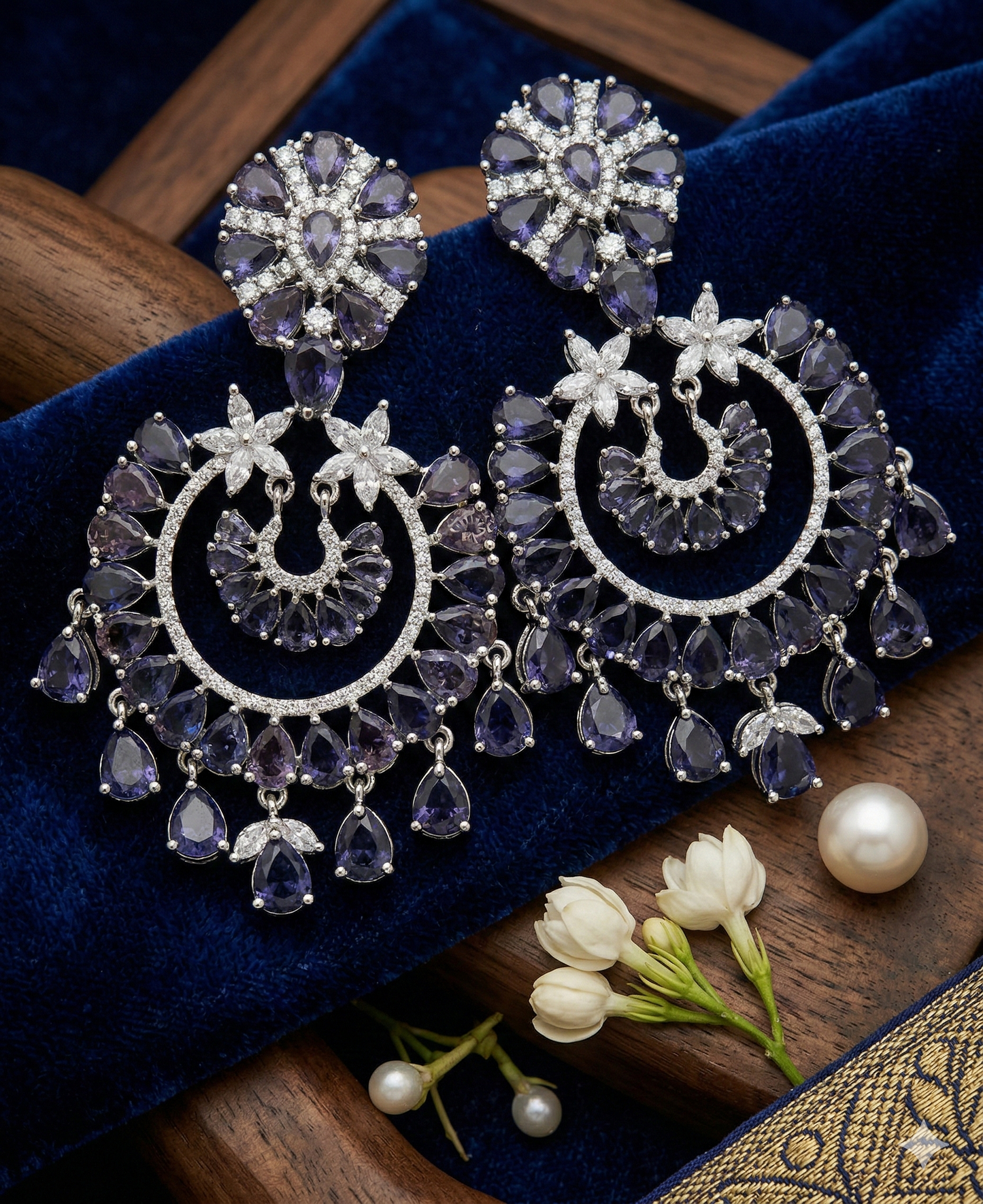 THE BUTTERFLY EFFECT -Flower style earrings