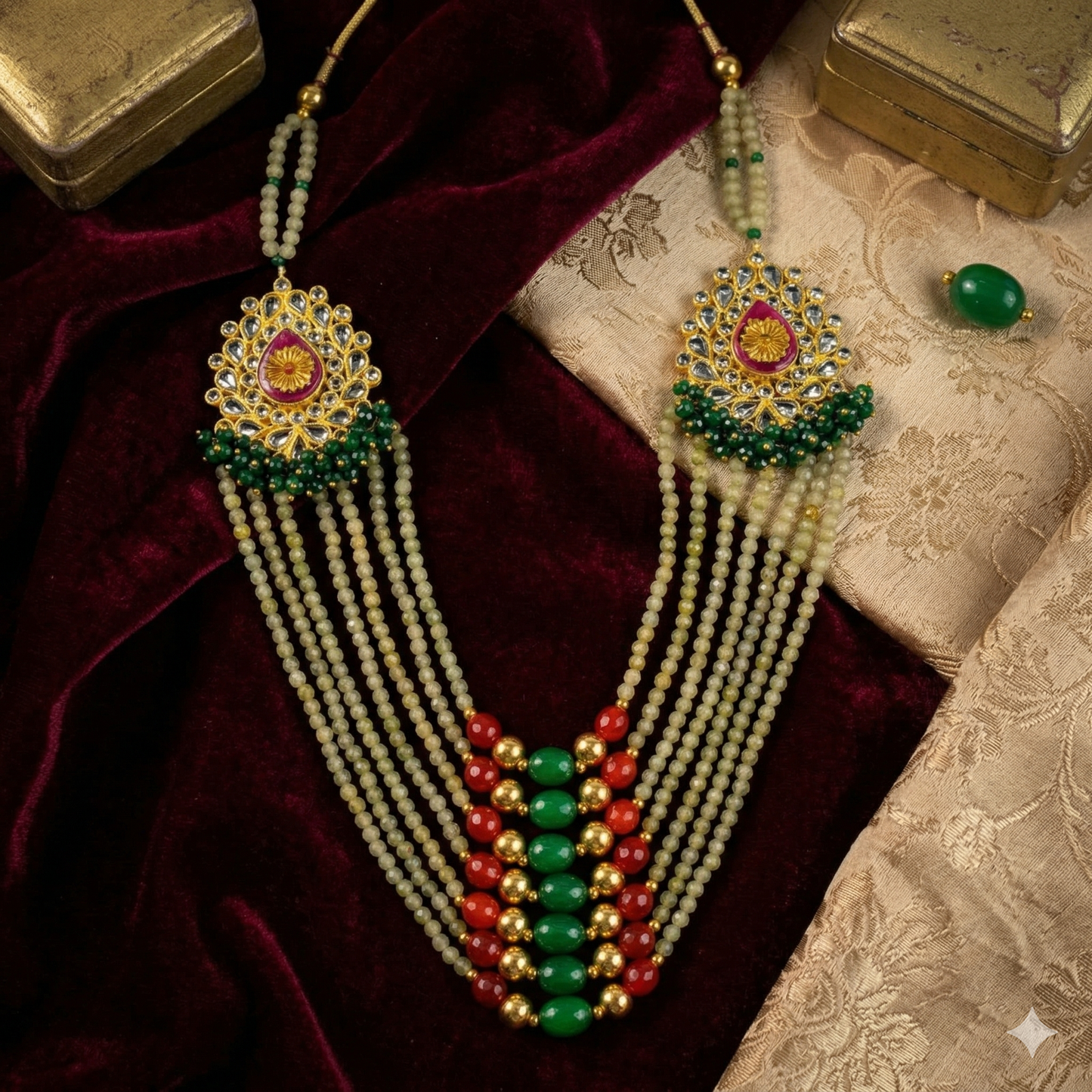 ZAHEEN KAMRAN - Garnet Mala