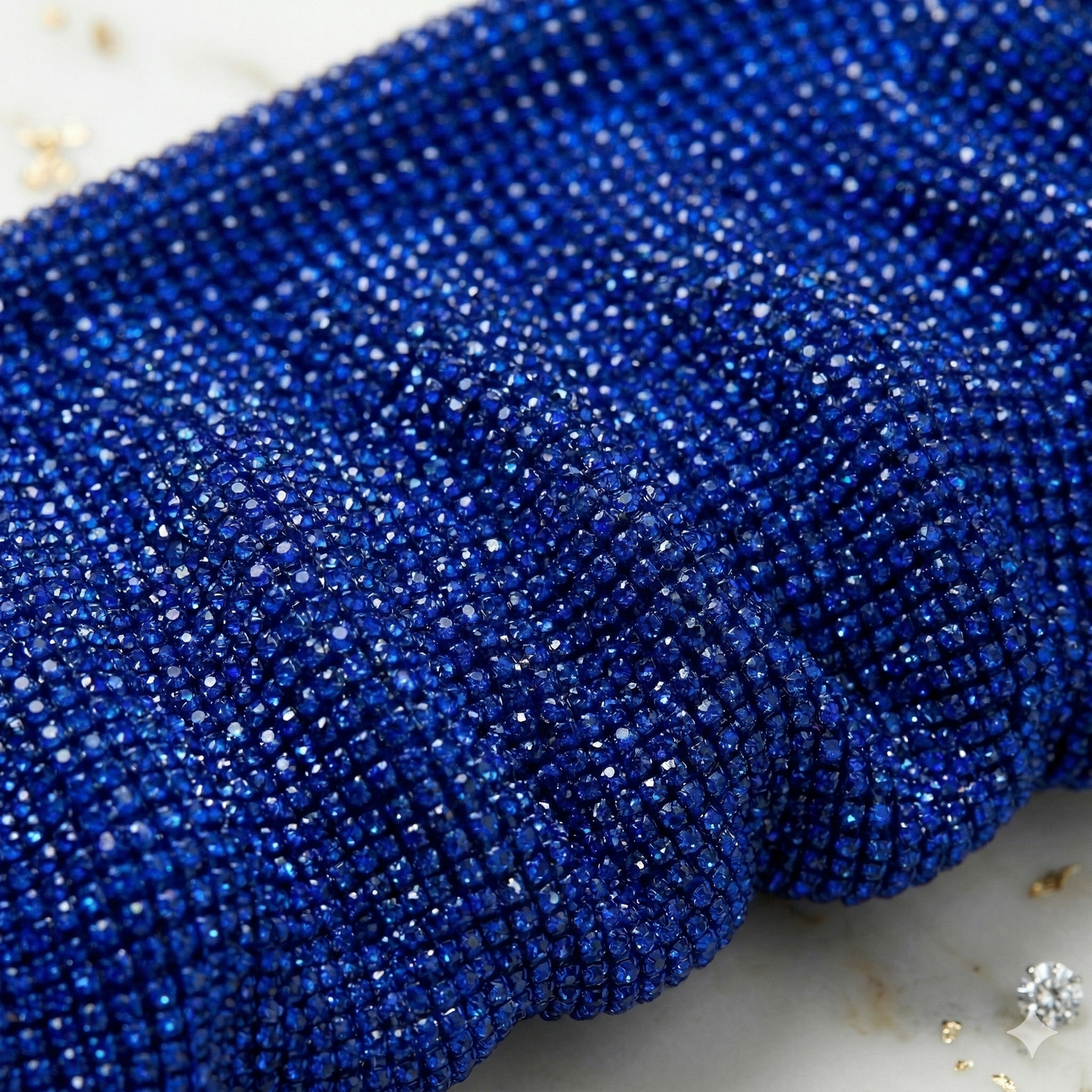 DAHLIA BY SEHAR ZAFAR - Blue Stone Clutches