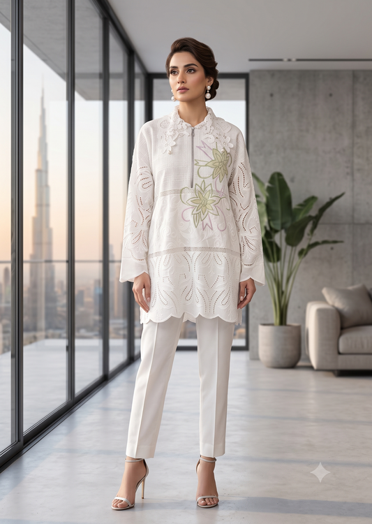 FARAH ZUBAIR - White
