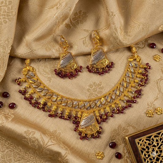 ZAHEEN KAMRAN - Garnet Set