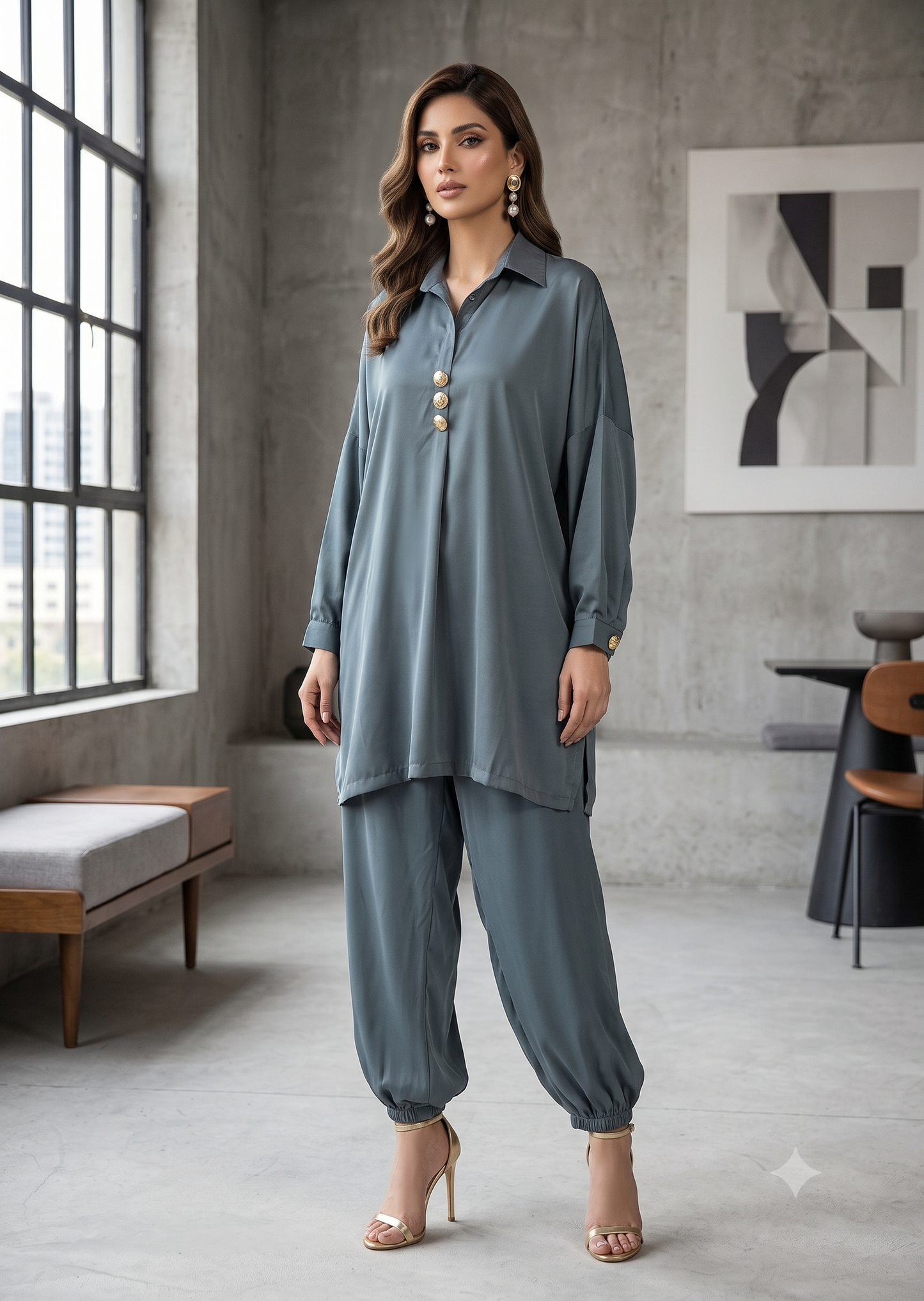 WAJEEHA ANSARI - Grey Ballon