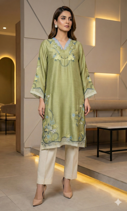 ZURI BY ZAINAB-Green