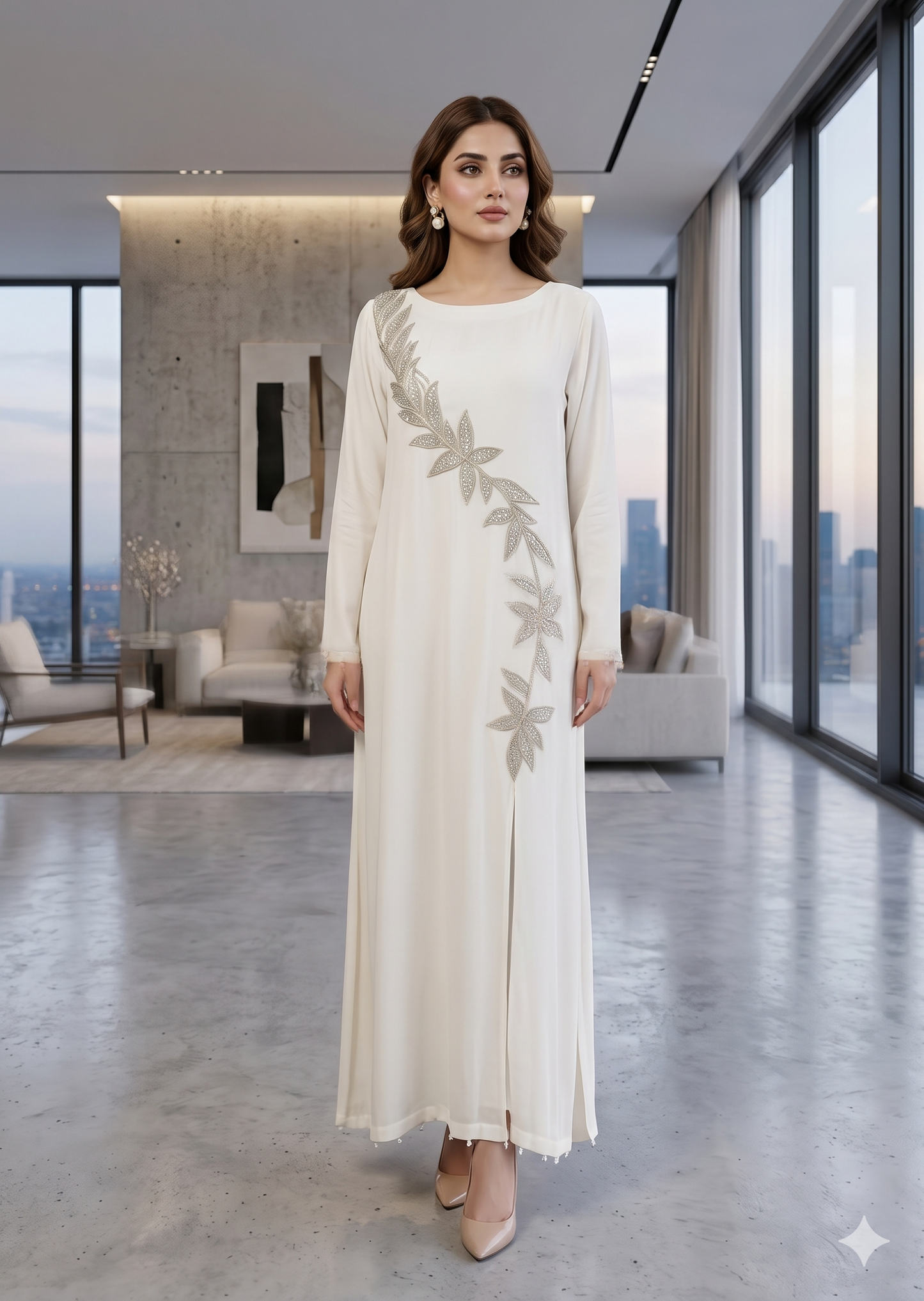 MARIA RAO - White long