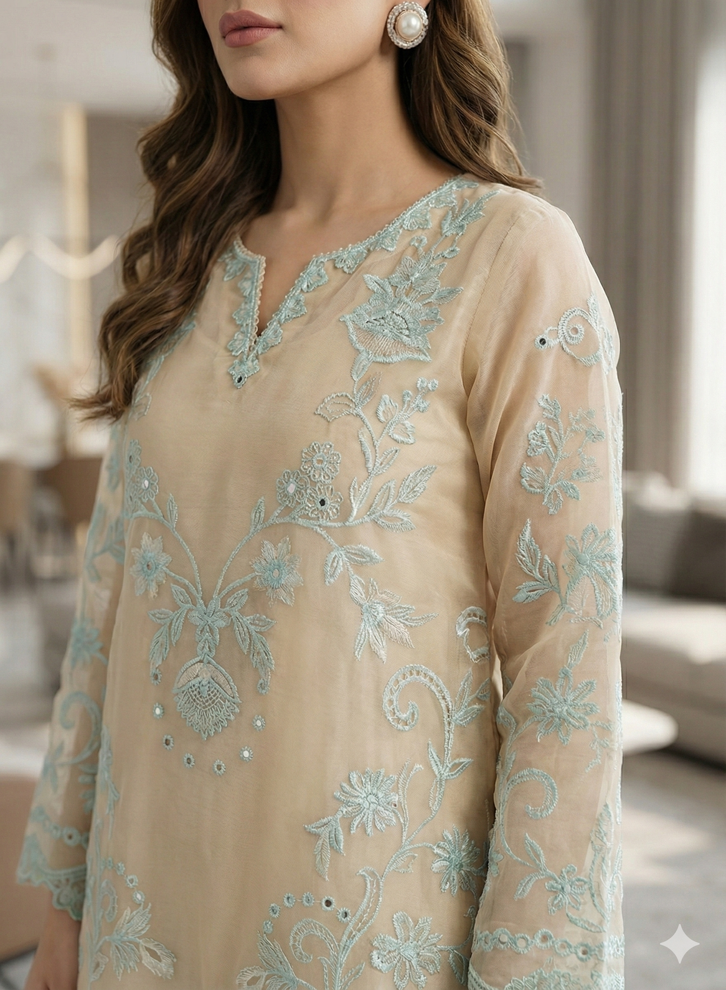 ZURI BY ZAINAB- Beige