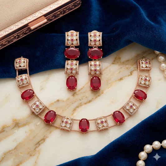 THE BUTTERFLY EFFECT - Choker Red