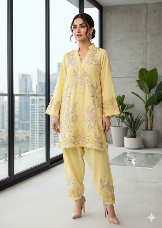 FARAH ZUBAIR - Sorbet Yellow