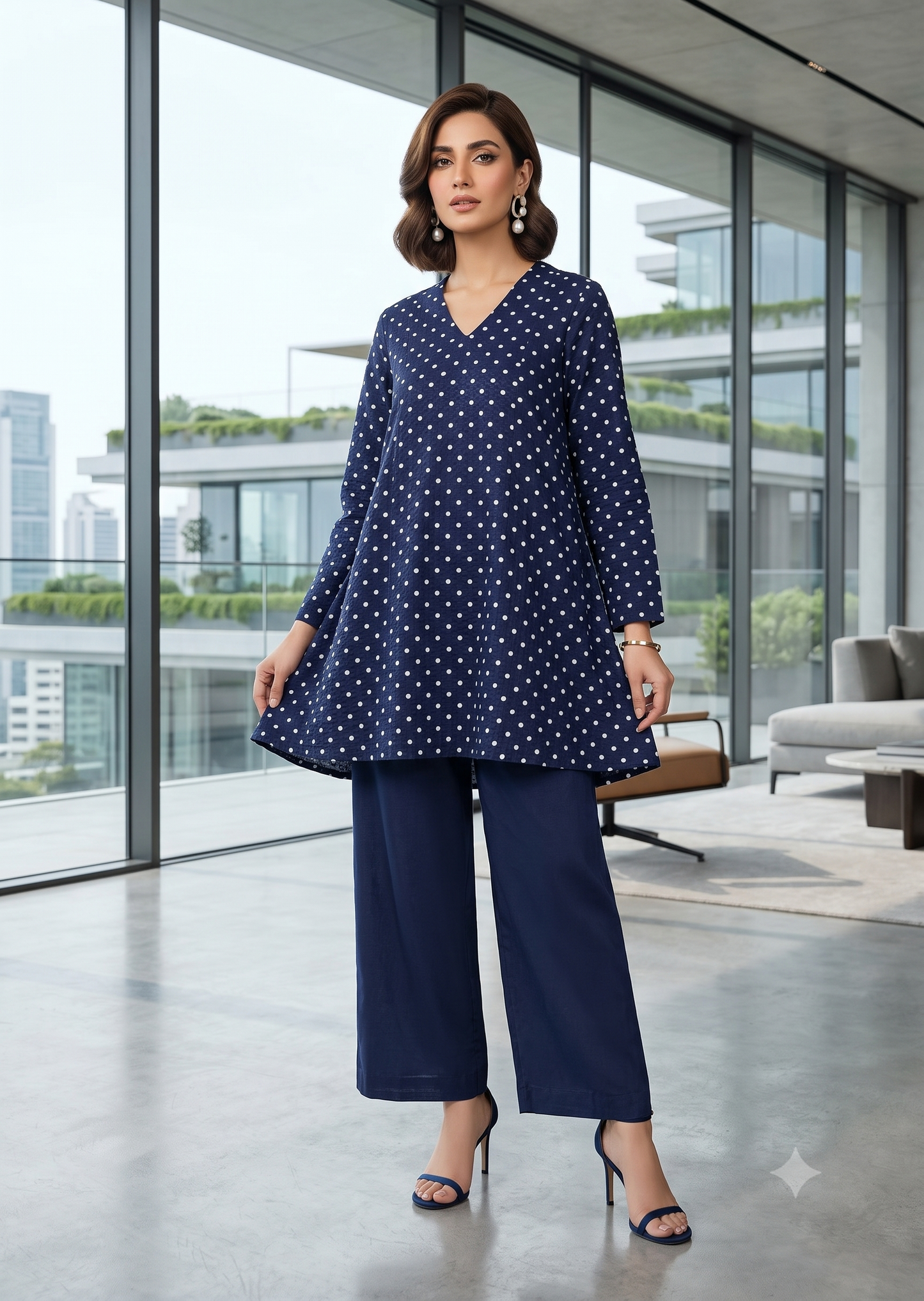 WAJEEHA ANSARI - Polka dots