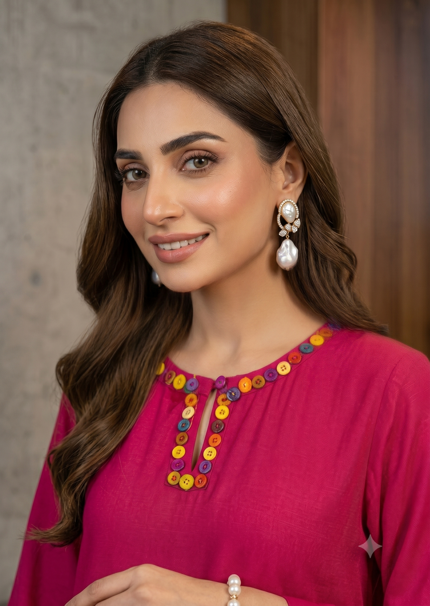MARIA RAO - Pink colourful