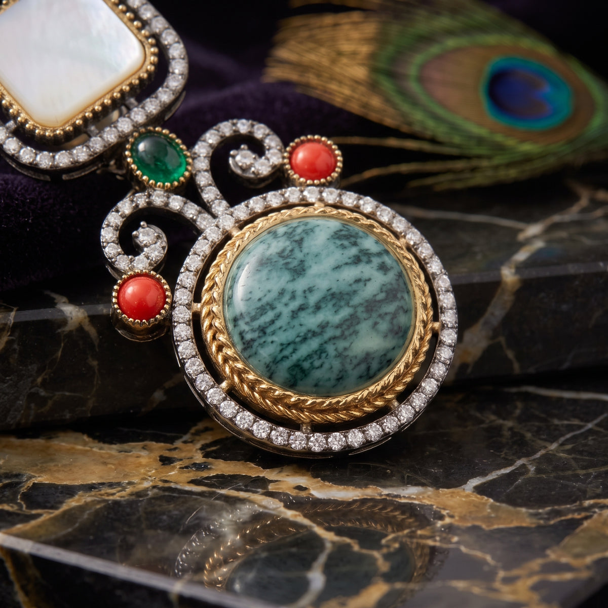 DHALIA BY SEHAR ZAFAR - Blue multi