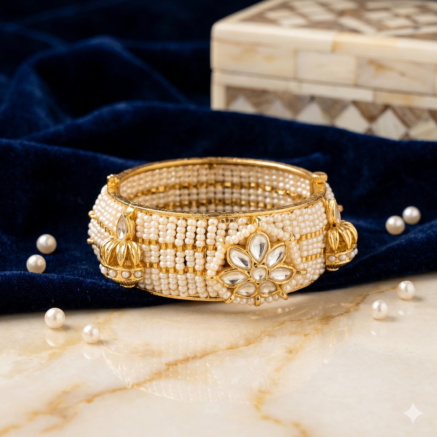 THE BUTTERFLY EFFECT - Pearl Bangle
