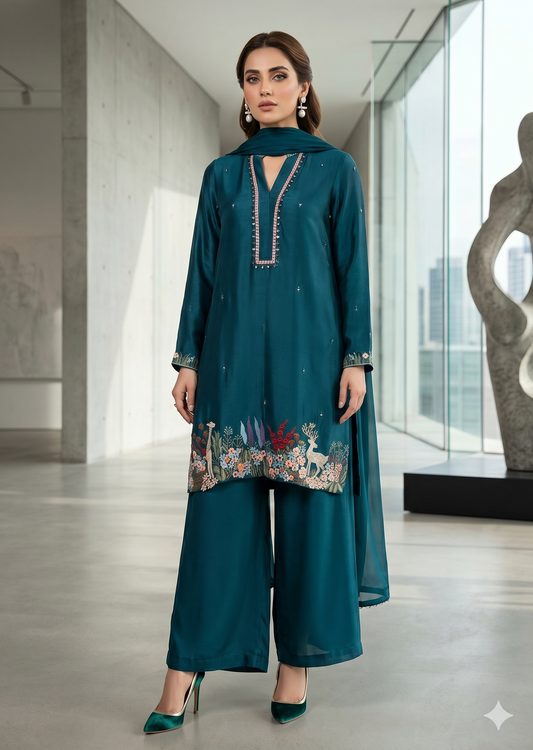 WAJEEHA ANSARI - Serene Peacock