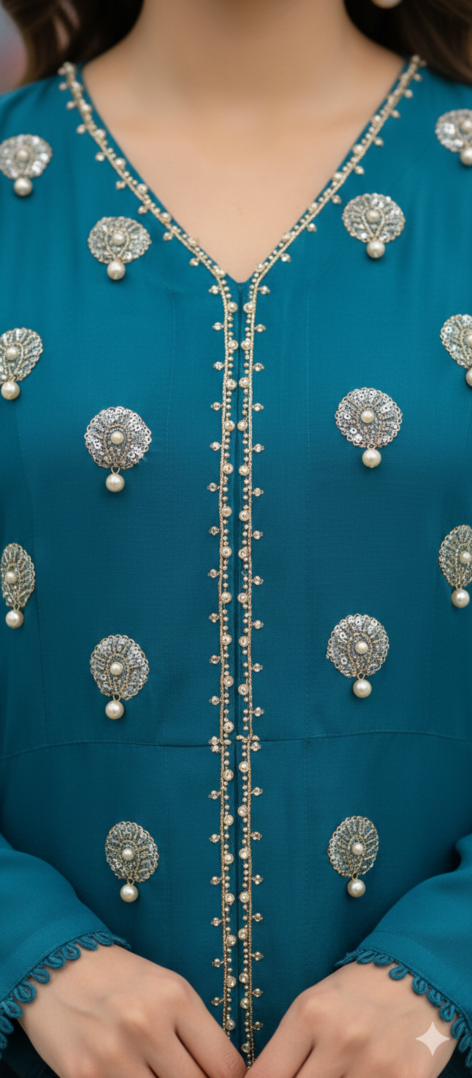 FARAH ZUBAIR - Blue Glaze