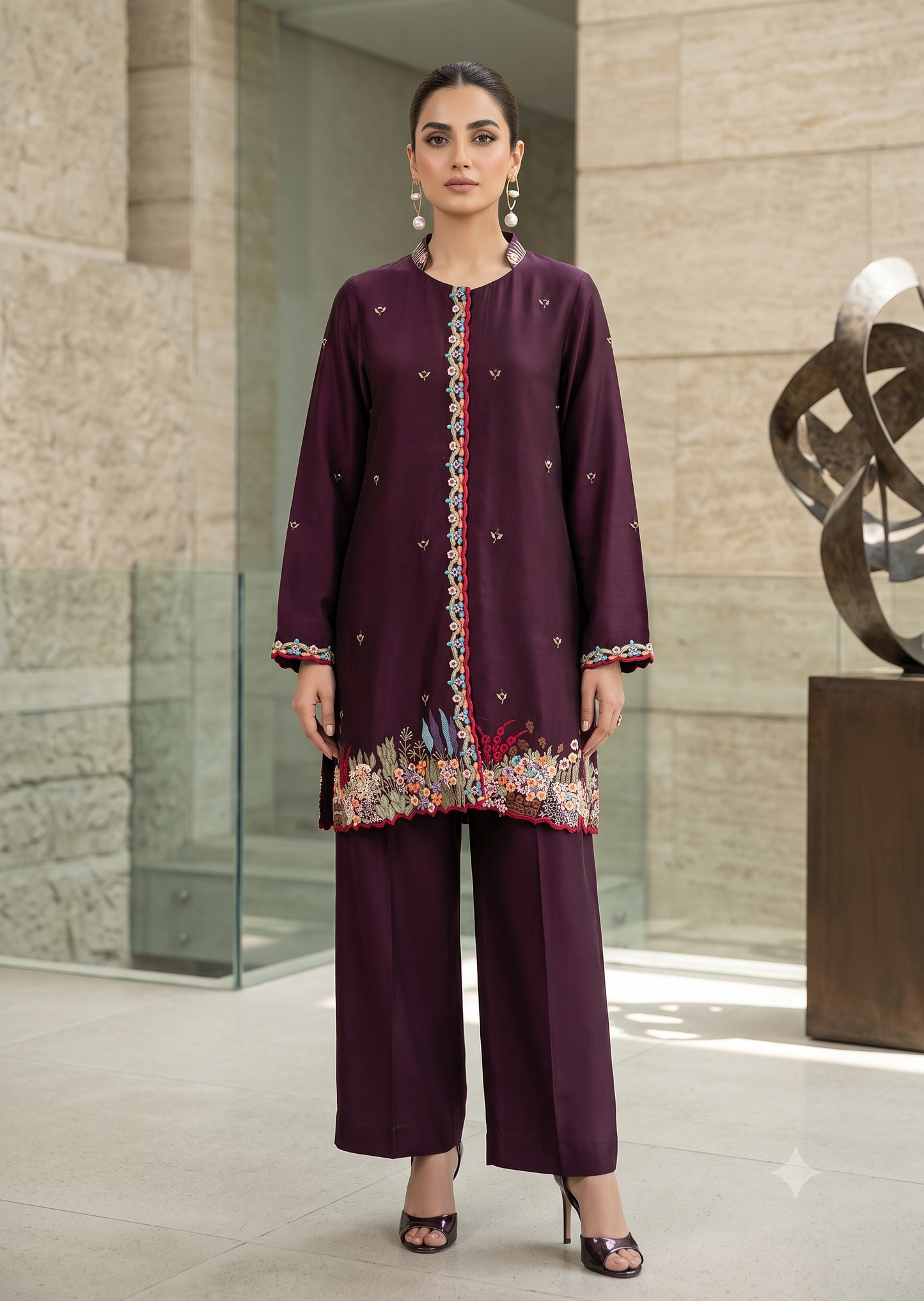 WAJEEHA ANSARI - Maroon Empire