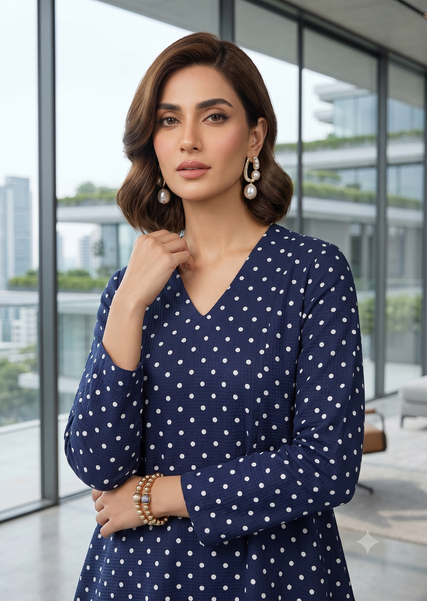 WAJEEHA ANSARI - Polka dots