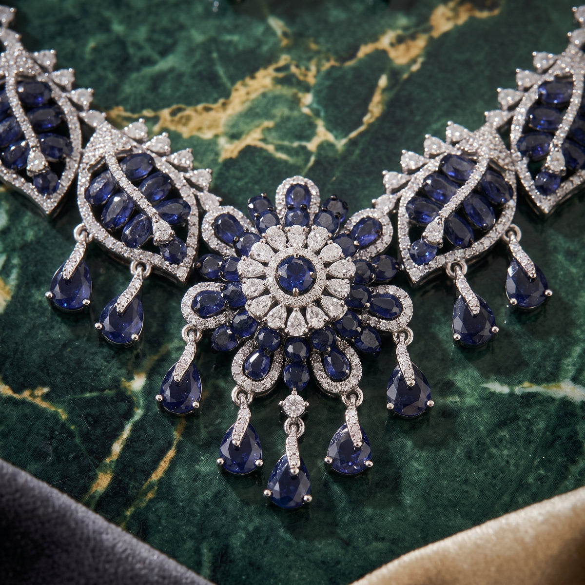 DHALIA BY SEHAR ZAFAR -Purple and silver set