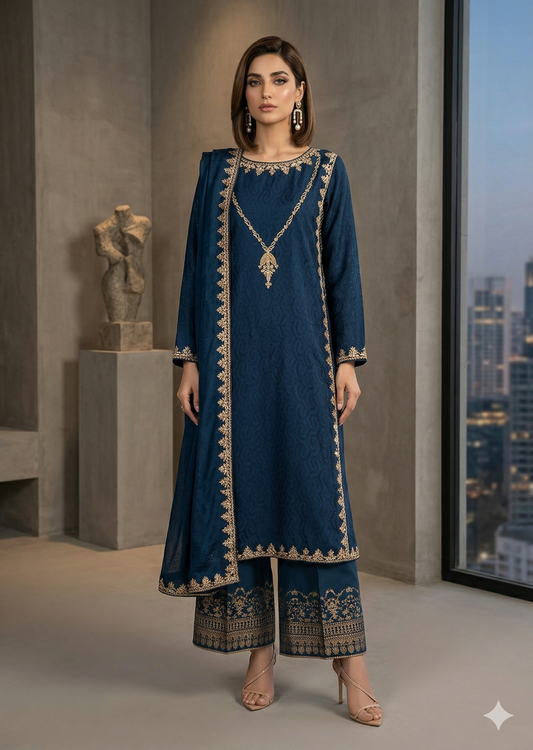 MAHOGANY -  Teal Blue  with  Flappe