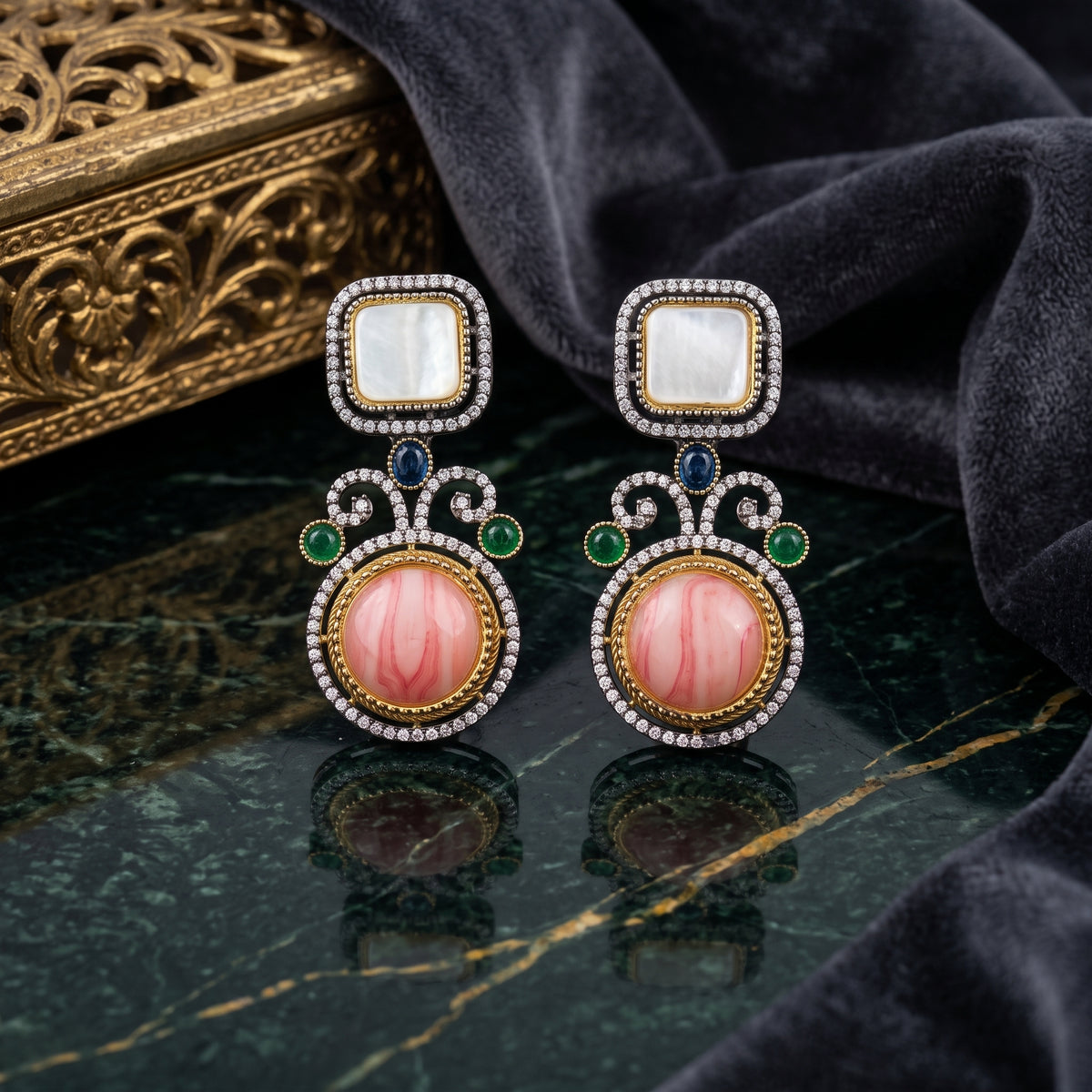 DHALIA BY SEHAR ZAFAR - Pink multi