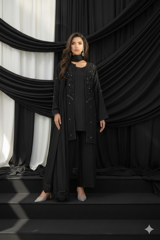 AMNA IQBAL - Black Eva