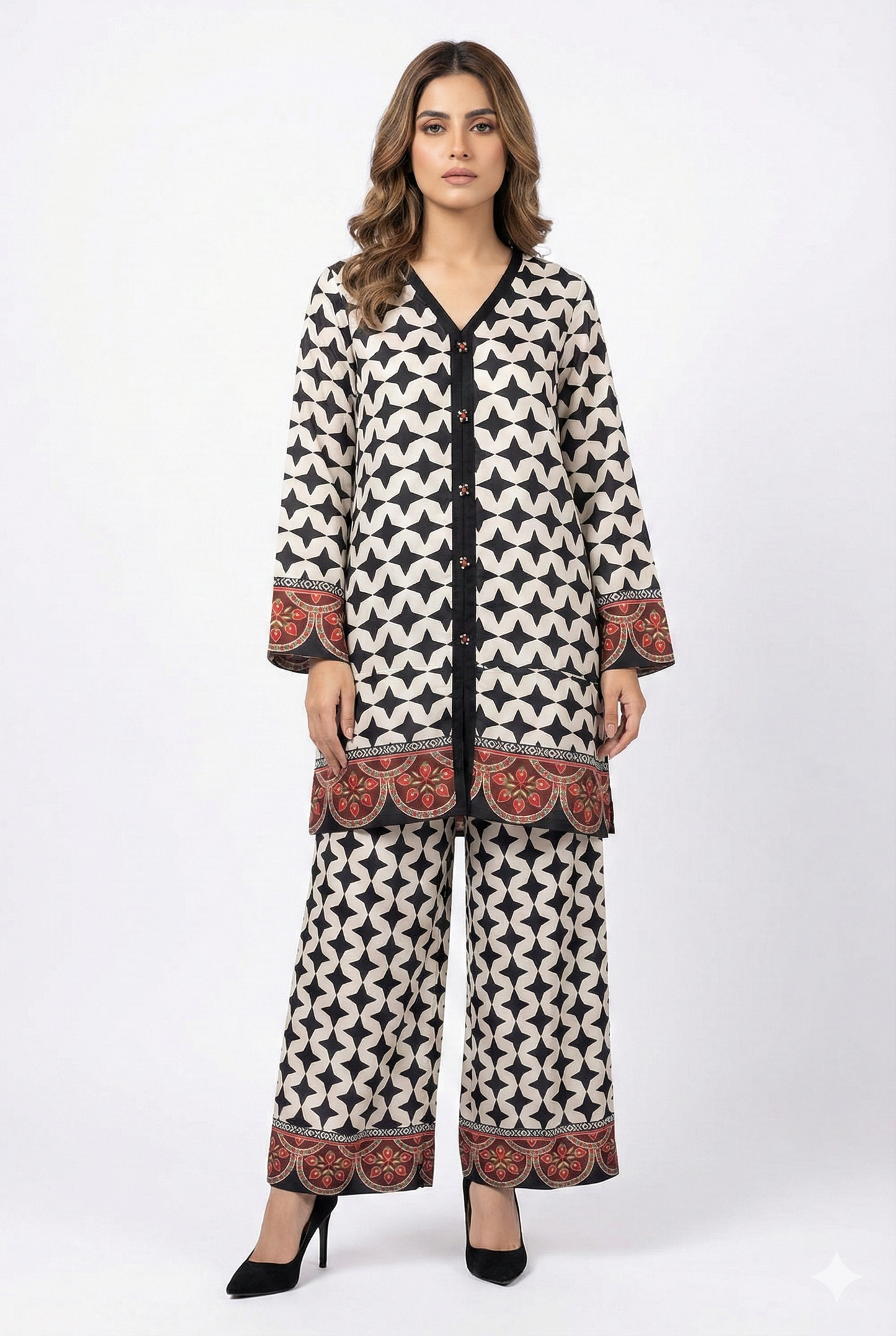 HAFSA MALIK - Printed Co-ord